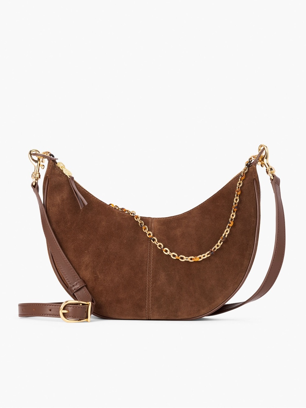 Talbots suede shoulder crossbody bag